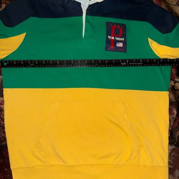 Polo Ralph Lauren Polo Sport P 12M Yacht Challenge Long Sleeve Hooded Pullove - Picture 5 of 6
